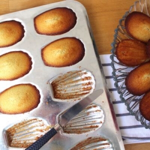 Madeleines à la vanille